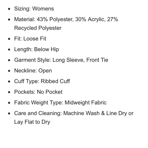 NWT Tie-Front Cardigan by Knox Rose - Picture 11 of 11